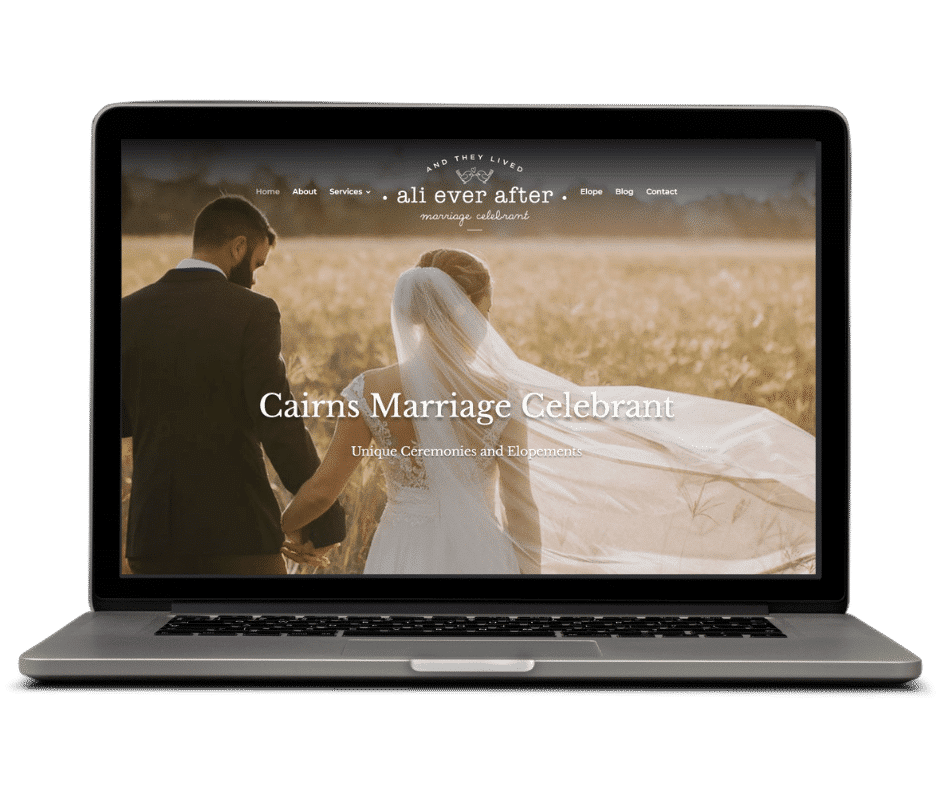 Happily married couple walking in a canefield in Cairns, Queensland