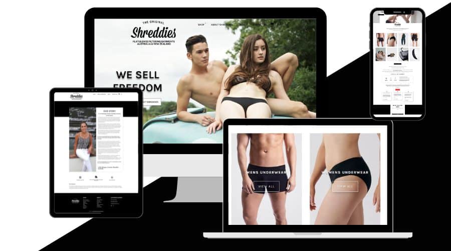 Shreddies Online Shop Web Design Portfolio